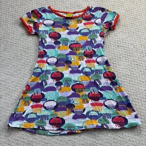 Duns colorful jellyfish organic dress